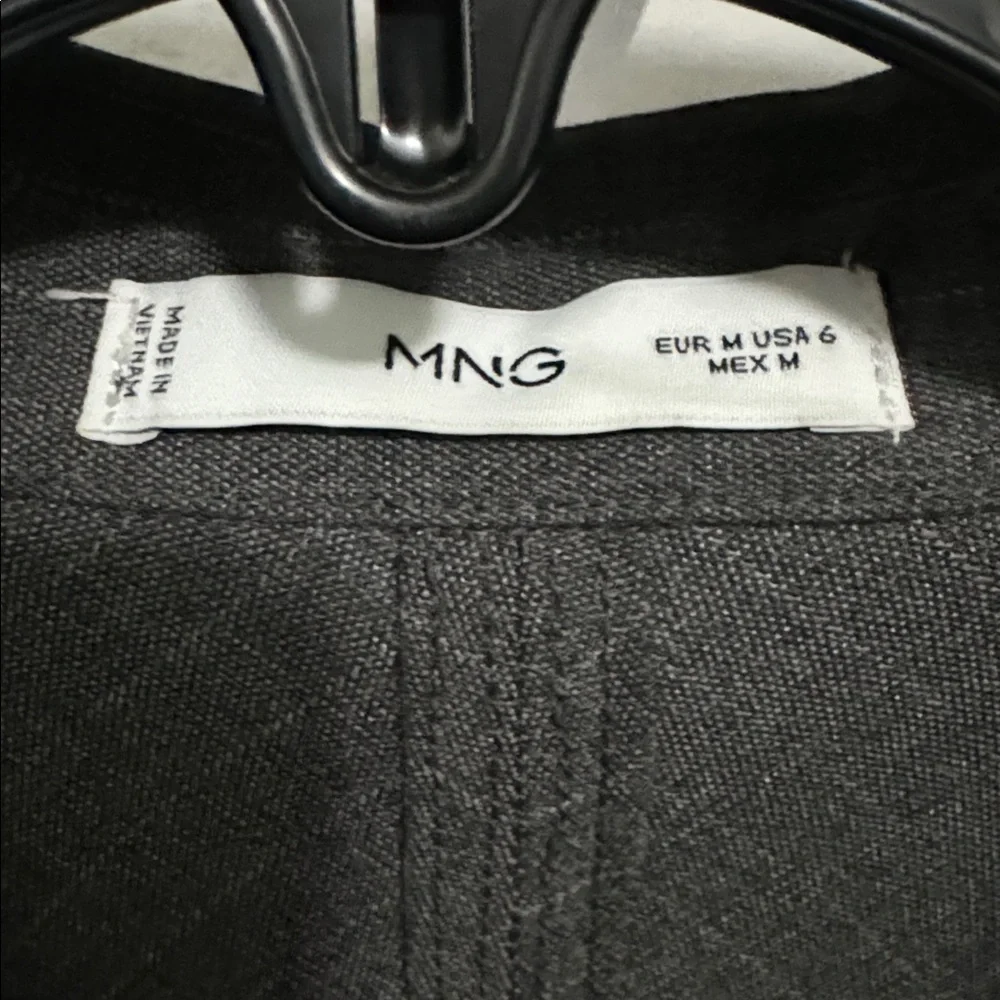 MANGO Pinstripe Wrap Shirtdress - Picture 7 of 14